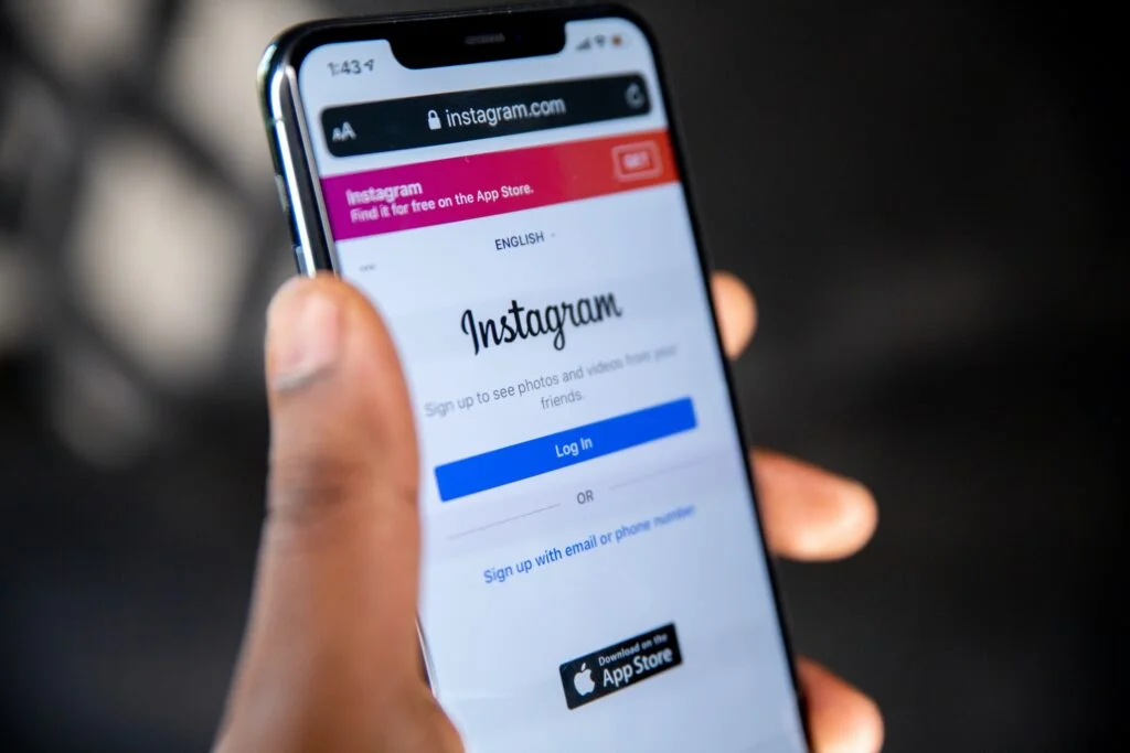A snapshot of the instadp.io homepage, showing the user interface for downloading Instagram display pictures.